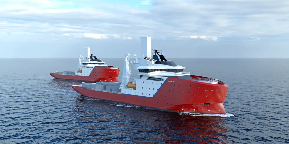 The new CSOV design ordered by a Taiwanese client at Vard.