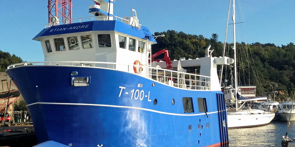 SKIPPER: Børge Hansen er skipper på «Stian-Andre», en 60 fots tråler bygget ved Skogsøy Båt.