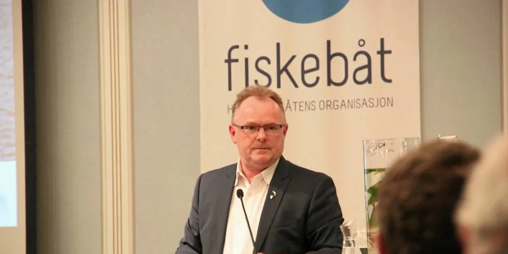 Årsmøte: Fiskeriminister Per Sandberg (Frp) utfordres på deltagerlov og Klo-sak på Fiskebåt Nord sitt årsmøte i Tromsø i morgen.Foto: Torhild M. Martinussen