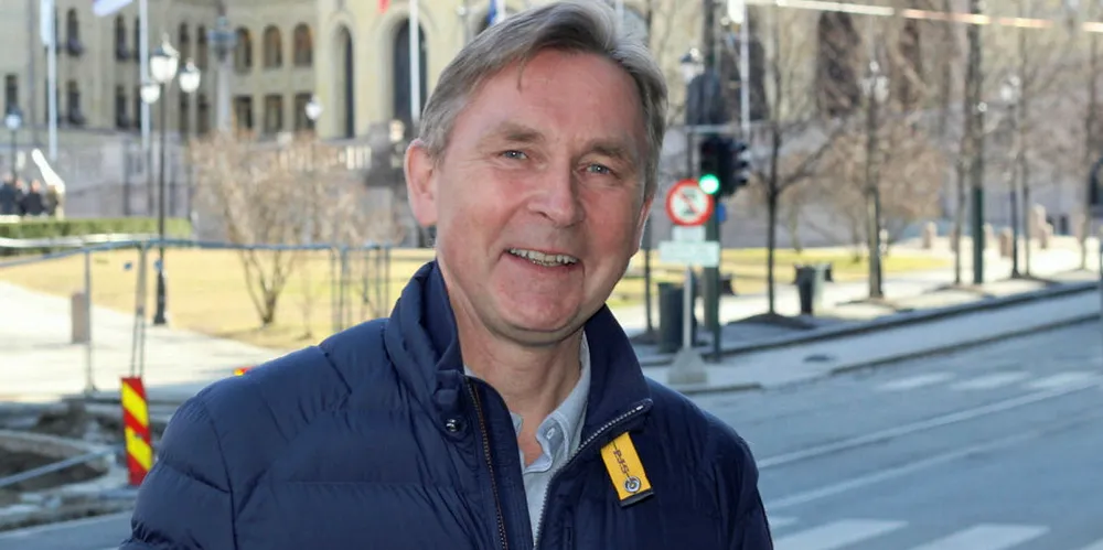 Hallvard Muri, chairman of land-based salmon farming group West Coast Salmon. The company is planning a 50,000-metric-ton operation in the US state of Nevada, in Pershing County.