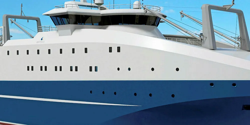 Wartsilä designer den russiske fabrikktråleren.