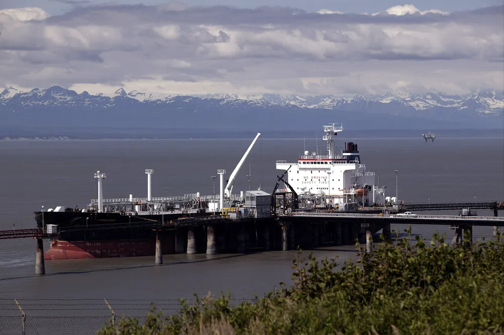 More exports: Loading at Kenai LNG