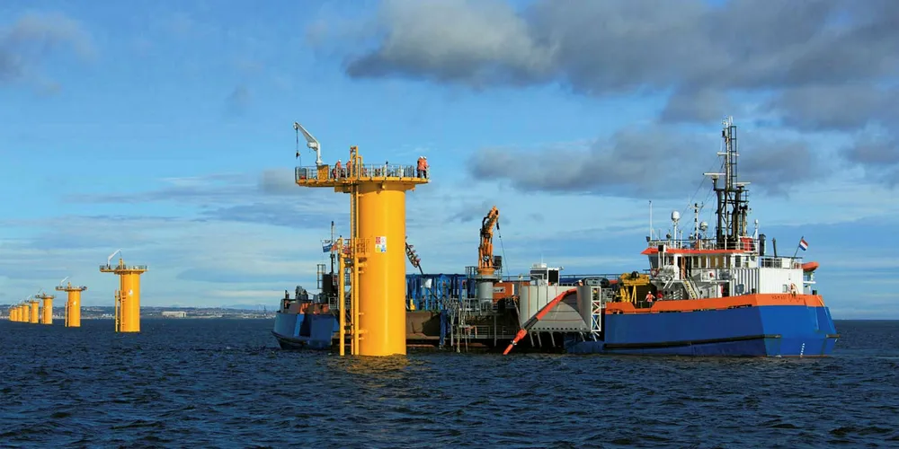 Van Oord is a familiar name in the European offshore wind sector.