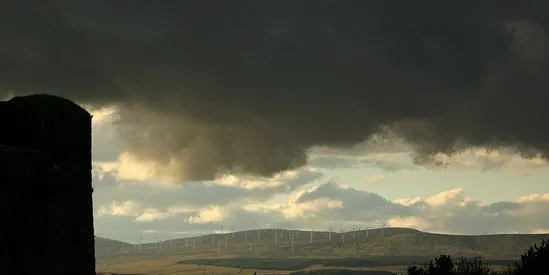 The researchers plan to gauge the impact of factors such as rain on a blade's coating