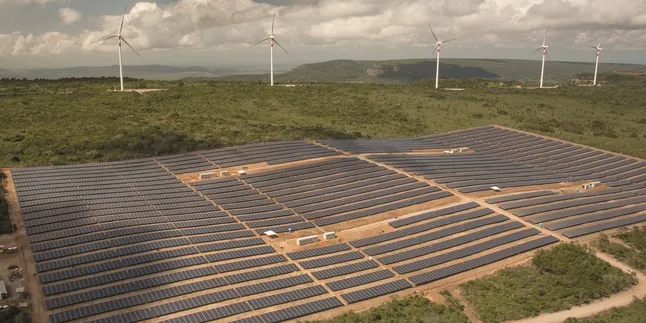 The Fontes wind-solar facility in Brazil