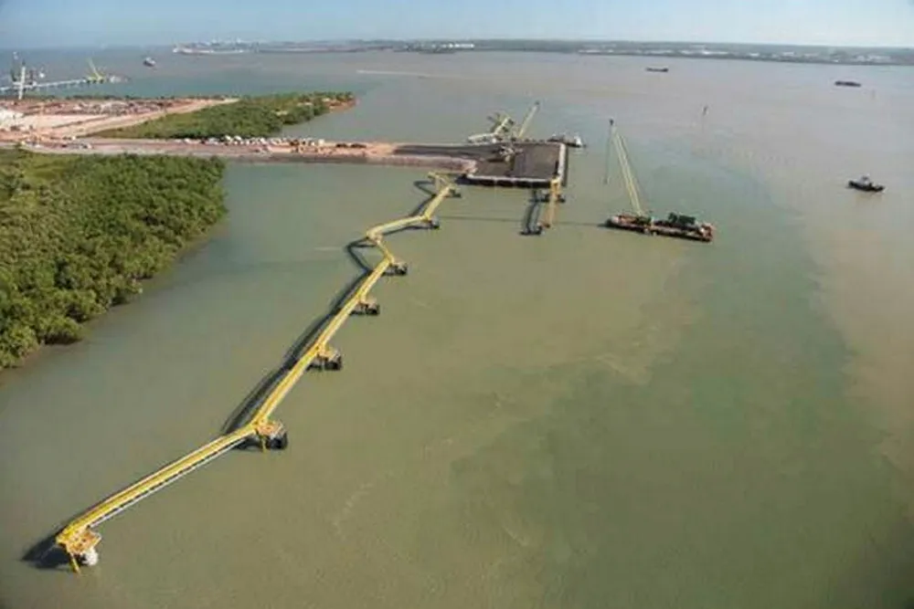 Ichthys site: Near Darwin, Australia