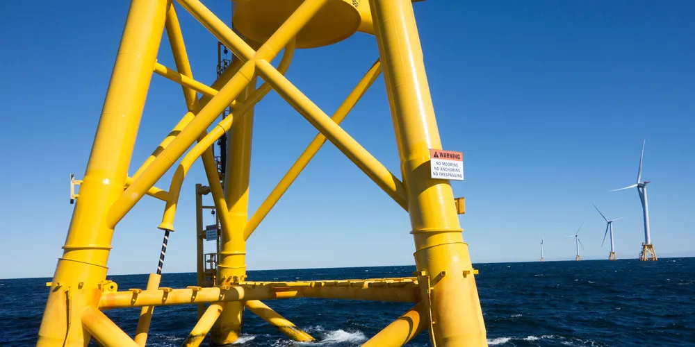 Alstom-engineered GE turbines at the Block Island wind farm, off the US east coast