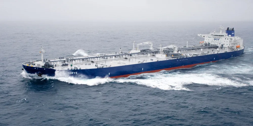 Sovcomflot’s suezmax tanker SCF Primorye.