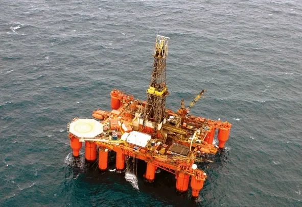 Set for lay-up: Byford Dolphin
