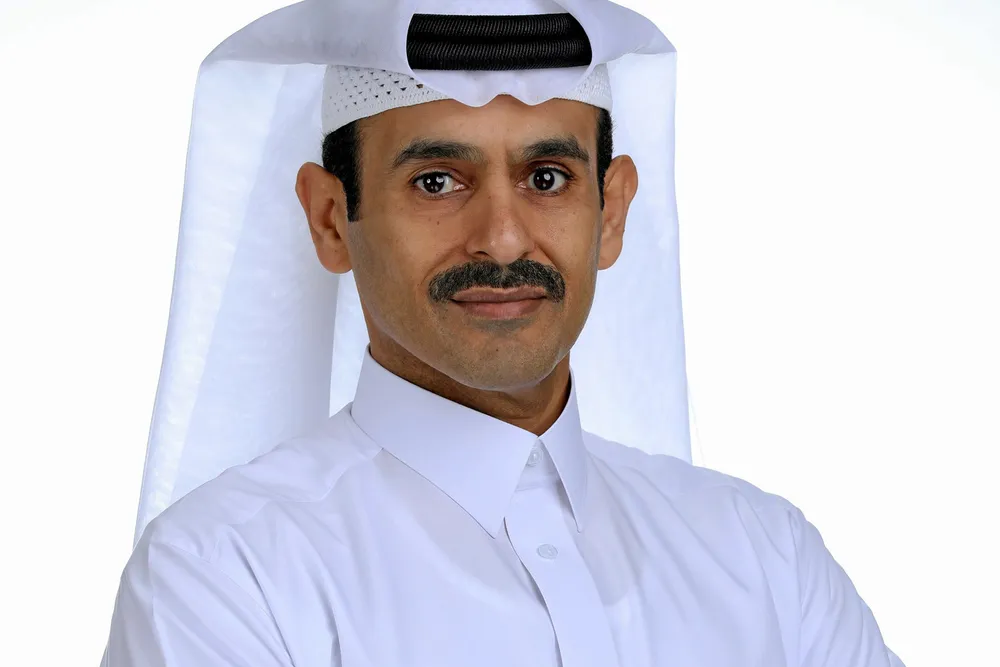Offshore award: QatarEnergy chief executive Saad Sherida Al Kaabi.