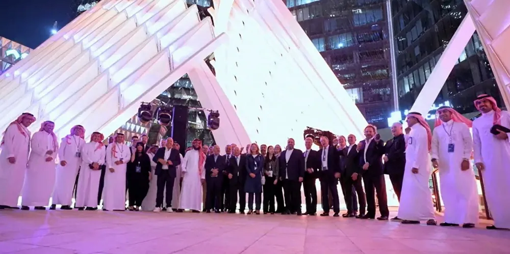 CEOs attend a 'Riyadh Reception' hosted by Bahri.