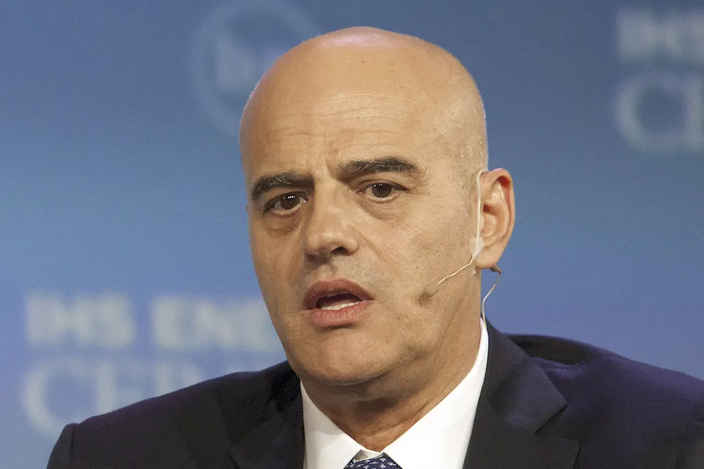Zohr plans: Eni chief executive Claudio Descalzi