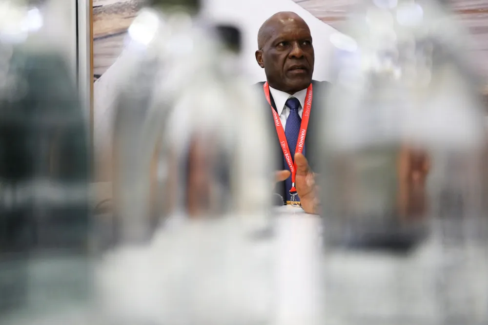 Clarity offered: Namibian Minister of Mines & Energy Tom Alweendo.