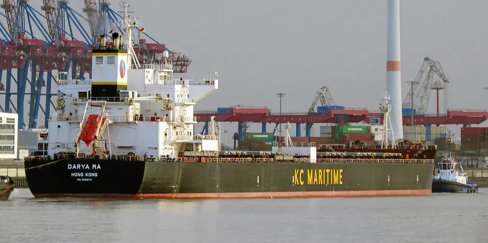 Western Bulk Chartering has locked in the Darya Ma for a year at nearly $17,200 per day.