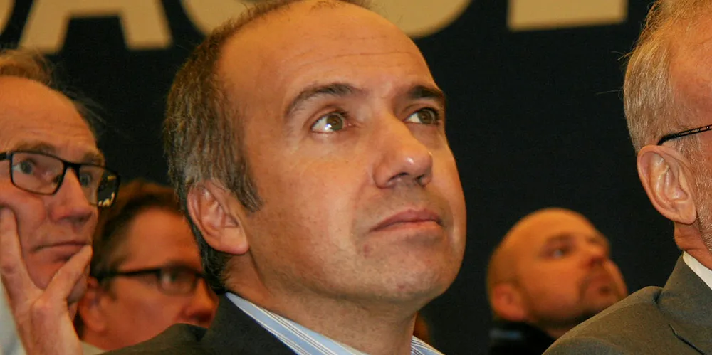 Biomar CEO Carlos Diaz. The aquaculture feed giant will be forced to pay out a $2.4 million fine for patent infringement.