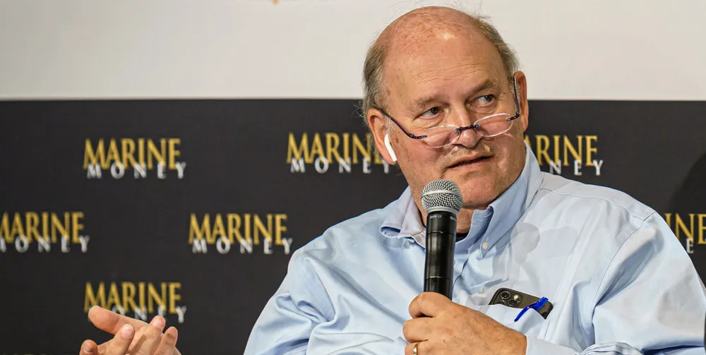 Robert Bugbee (left) is president of Scorpio Tankers.