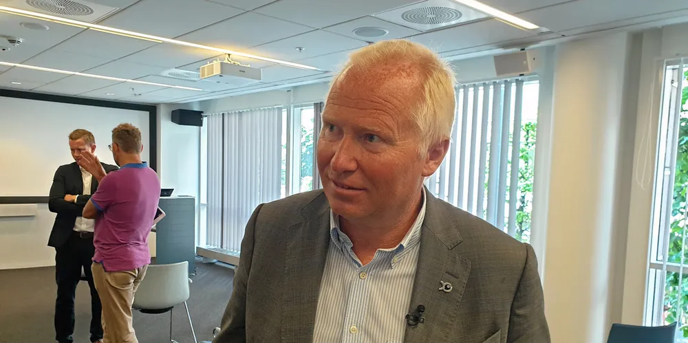 Konsernsjef Knut Nesse i Akva Group