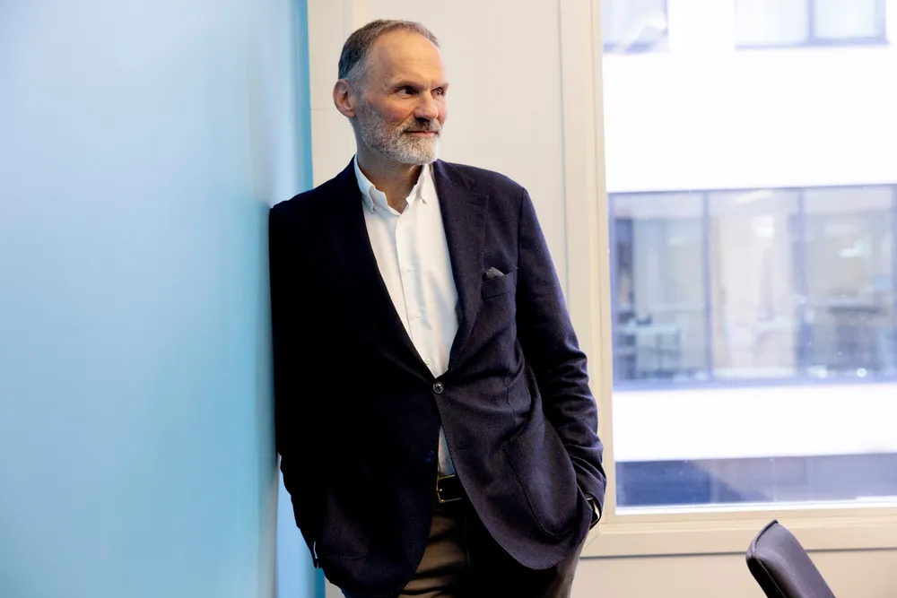 Styreleder Klaus-Anders Nysteen i Heder Bank er i gang med ny kapitalinnhenting.