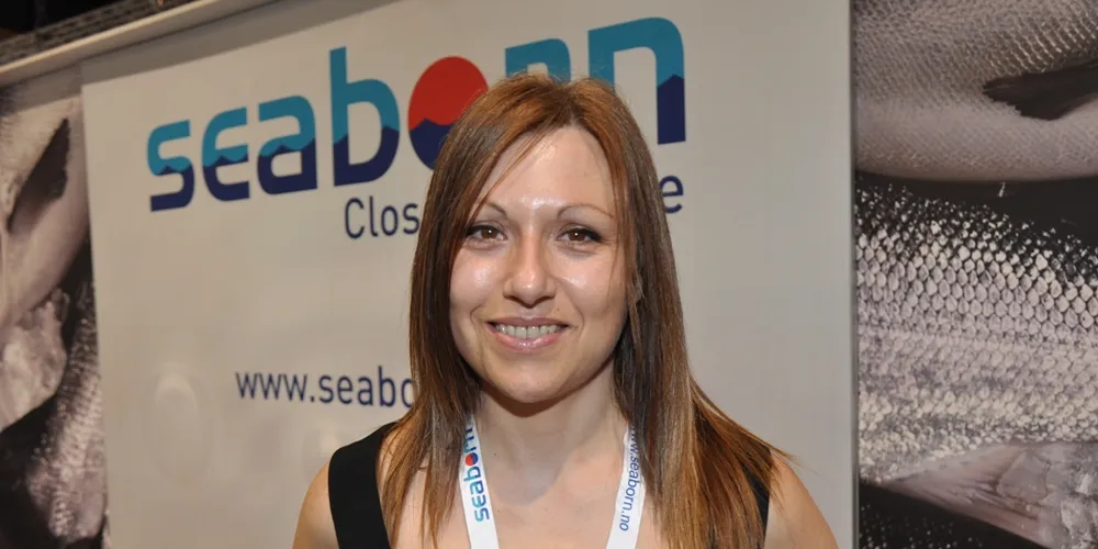 Marketing Director Maria Guadalupe (”Lupe”) Elias Barroso from salmon exporter Seaborn.