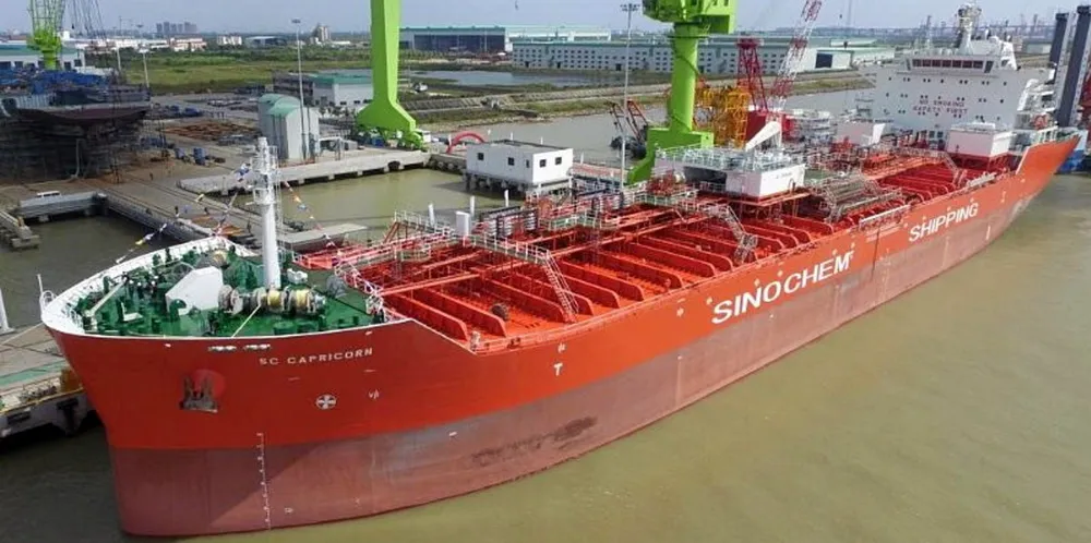 Shanghai Junzheng Shipping is the owner of the 41,000-dwt Bow Capricorn (ex-SC Capricorn, built 2016).