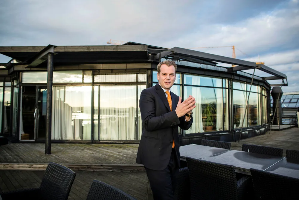 – Etterspørselen etter transport av olje har økt nær 10 prosent over natten, sier Frontline-sjef Robert Hvide Macleod.