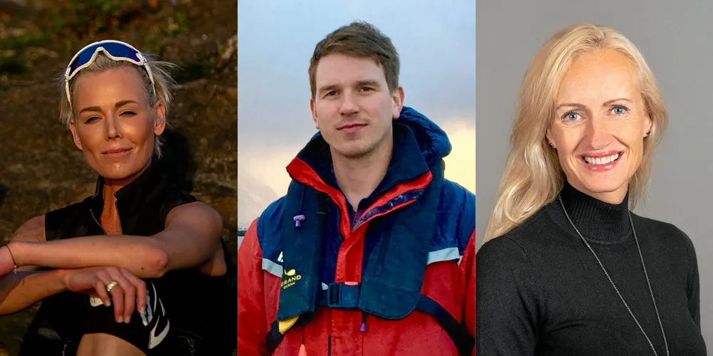 På Sjømapulsen 29. mars stiller Gunhild Stordalen (f.v.), Jacob Meland og Torill Mosseng.