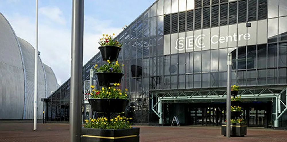 The SEC Glaggow will be used as a temporary hospital.