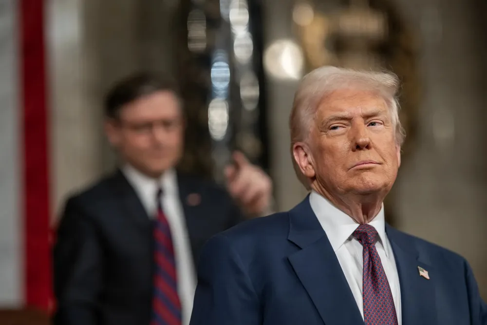 President Donald Trump urged senators to get on and pass the bill.