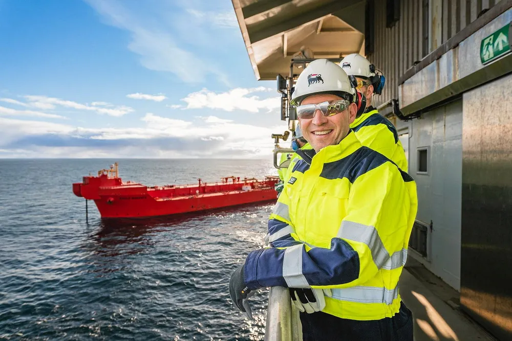 Vaar chief executive: Torger Rod on an offshore facility