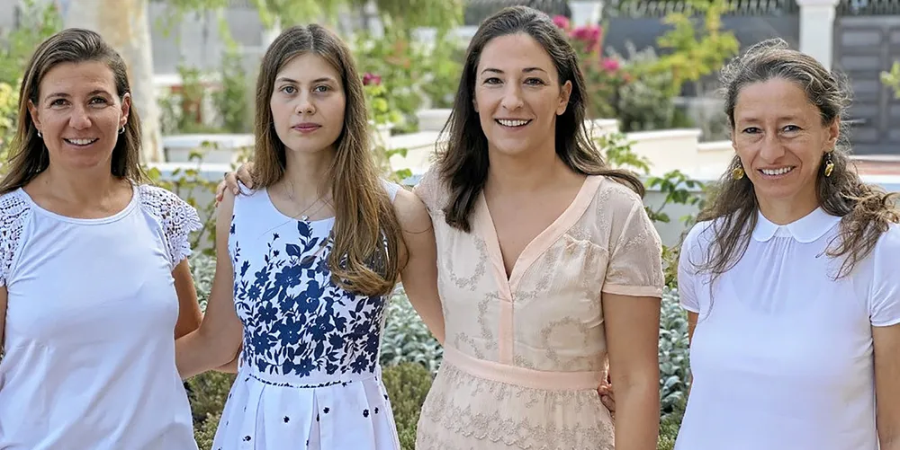 Succession planning in Greek shipping involves women, as a matter of course. (From left) Ioanna Procopiou, Marielena Procopiou, Marina Procopiou and Eliza Procopiou.