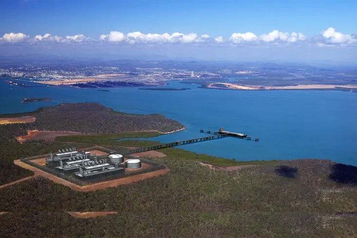 Nearing completion: the GLNG project is on track for first LNG in the second half of the year