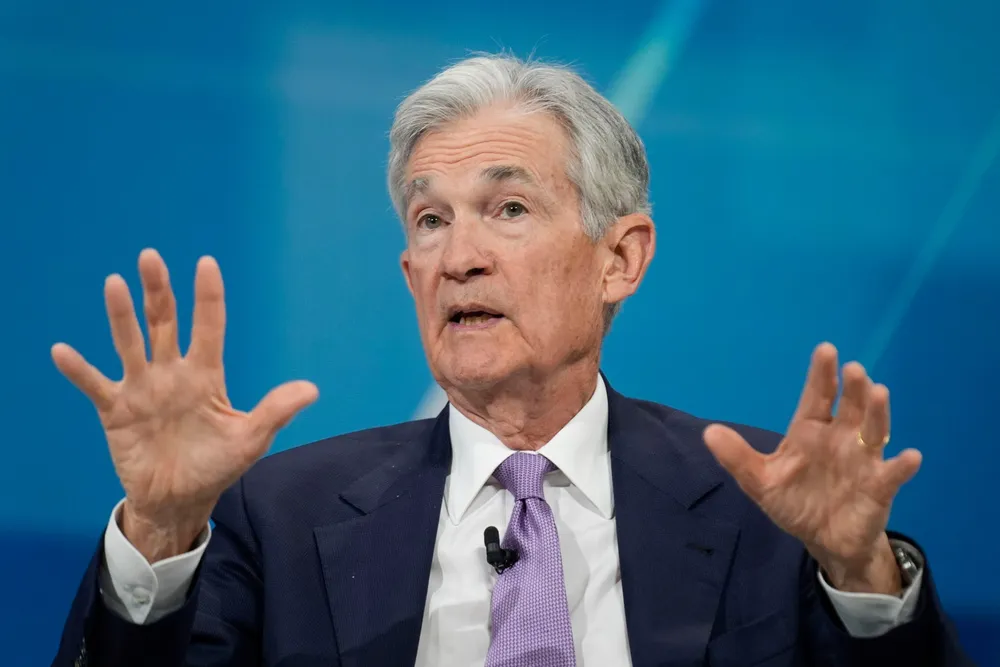 Kutter han renten? USAs sentralbansjef Jerome Powell.