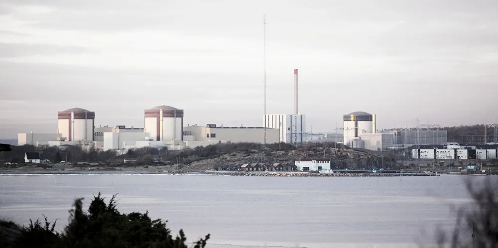 Vattenfall's Ringhals nuclear power complex in Sweden