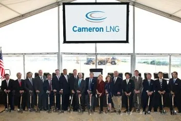 Groundbreaking: construction starts for Cameron LNG