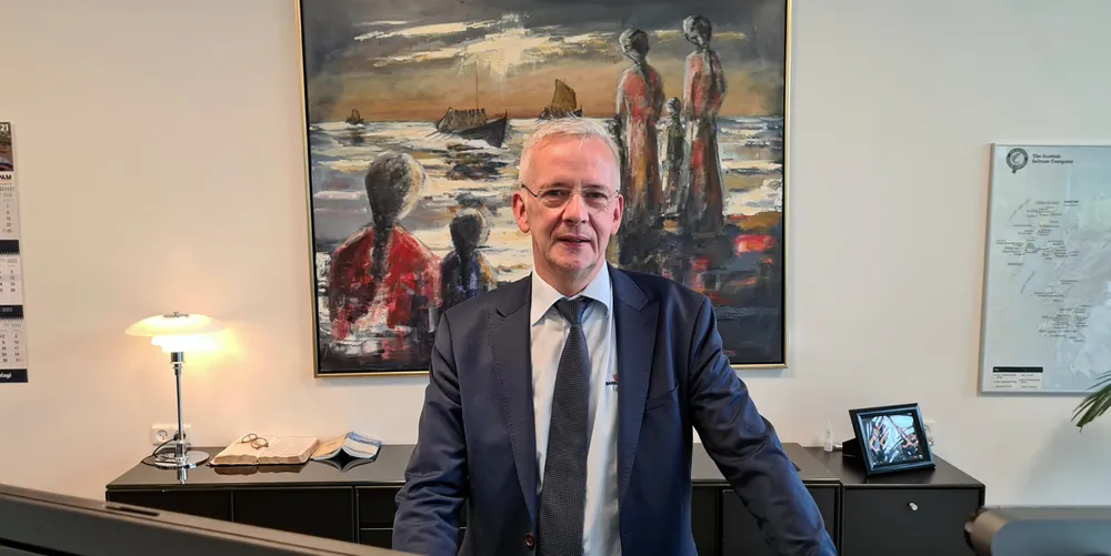 Bakkafrost CEO Regin Jacobsen. The company said its full fourth quarter report will be published on Feb. 22.