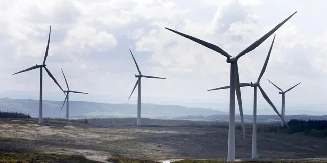 Harestanes will take its place in the ScottishPower Renewables fleet alongside Whitelee Wind Farm, pictured
