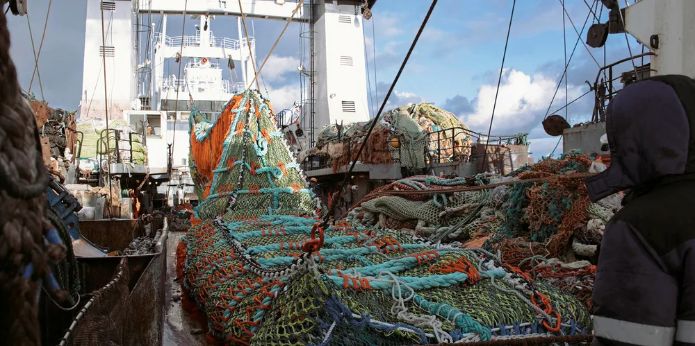 Around 60 percent of the quota held is for Pacific herring, while the remainder is for Pacific cod and squid.