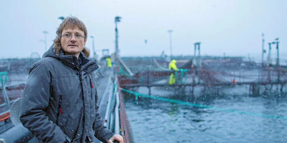 STOKMARKNES: Laksegründer Inge Berg i Nordlaks-konsernet advarer mot dans rundt gullkalven, i form av konsesjoner. Verdiene ligger i selve produksjonen mener han.