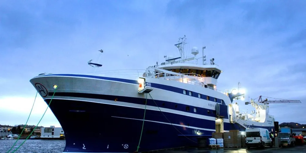 "Andenesfisk I" dro i land fangstverdier for 124,8 millioner kroner i 2015.. Arkivfoto: Fridgeir Walderhaug