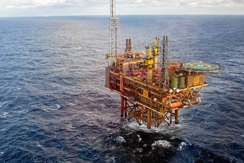 The Armada platform in the UK North Sea.