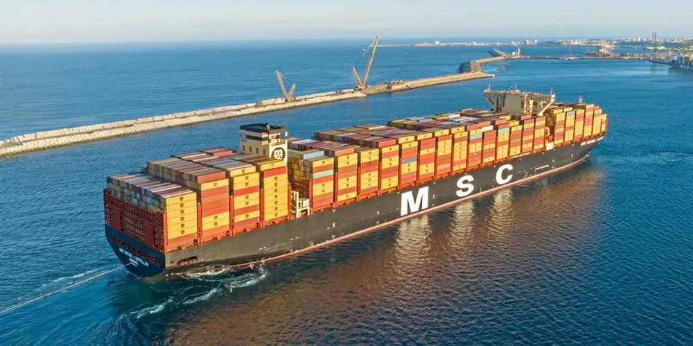 The 24,300-teu MSC Michel Cappellini (built 2023) is LNG-ready and was delivered by Yangzijiang Shipbuilding. It operates for MSC on the trade from Asia to North Europe.