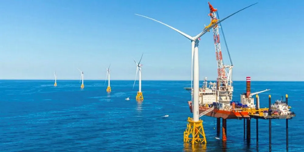 Fred Olsen Windcarrier has already helped bring Block Island into service.