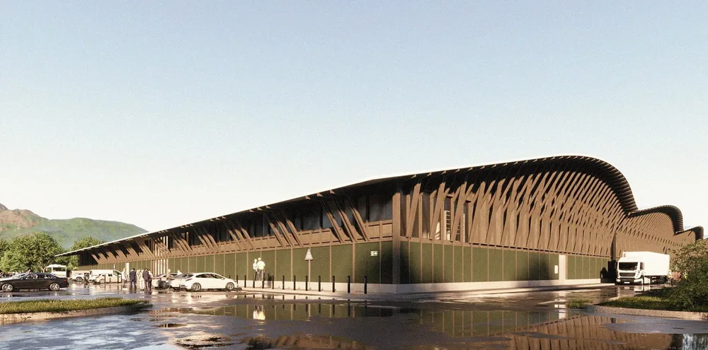 Mitsubishi backed salmon producer builds land-based smolt plant. Cermaq Chile/Nueva PCC.