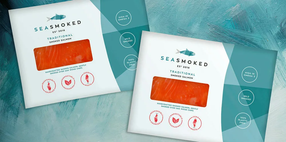 Sea Smoked, a plastic-free smoked salmon brand from the founders of Sea Chips.