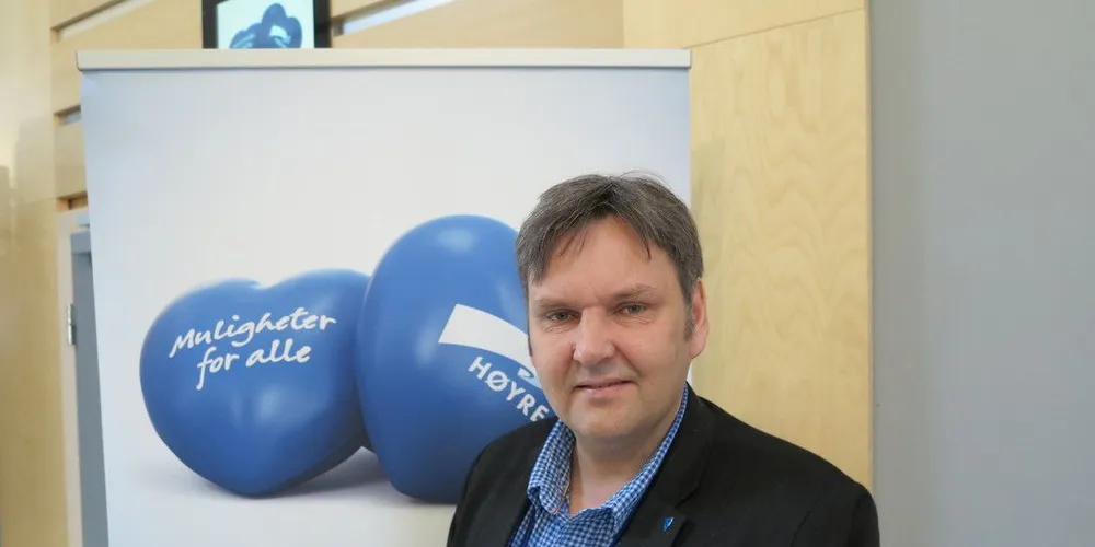 Jonny Finstad er ordfører for Høyre i Vestvågøy kommune og leder i Nordland Høyre. Foto: Nils Torsvik