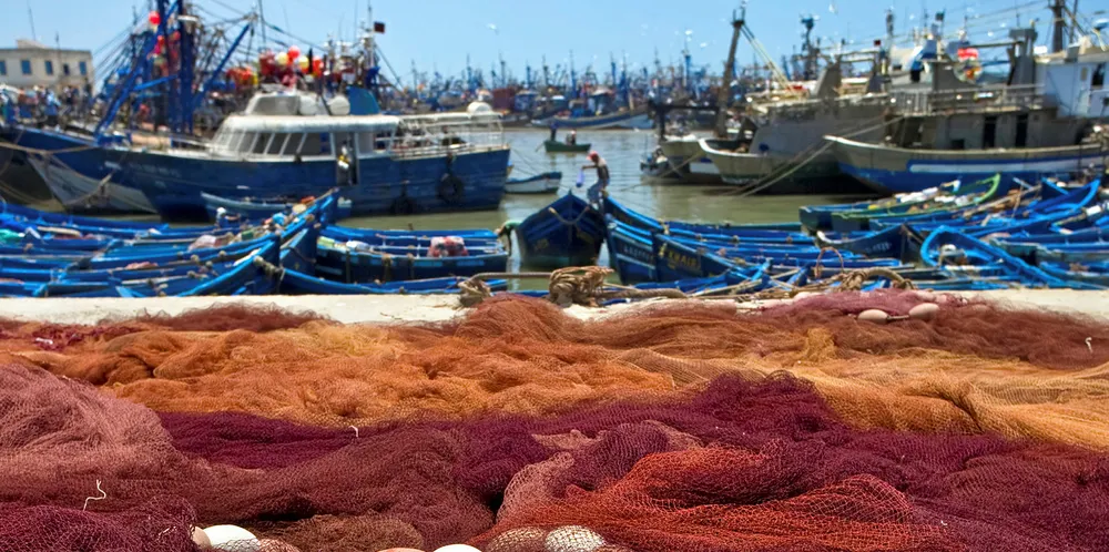 IUU in Spain. Nets and boats.