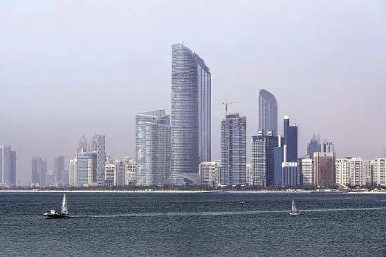 Offshore effort: in Abu Dhabi