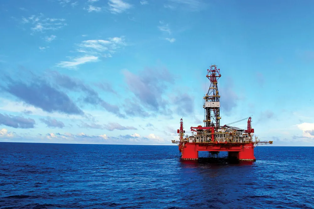 New campaign: the Diamond Offshore semi-submersible rig Ocean Courage has been used in the past to drill wells in the Potiguar basin