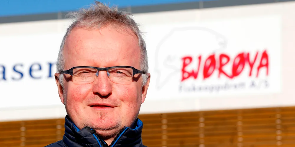 Daglig leder Per Anton Løfsnæs i Bjørøya Fiskeoppdrett. (Foto: Ove Magne Ribsskog/ Flatangernytt)