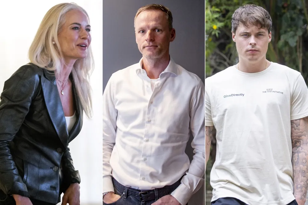 Celina Midelfart, Ketil Skorstad og Gustav Magnar Witzøe med familie er alle på eiersiden i Public Property Invest, som nå øker eiendomsmassen betraktelig etter kjempetransaksjon.
